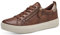 Tamaris COMFORT Damen Sneaker flach mit Reißverschluss Freizeit, Braun (Cognac Nap Str), 37 EU