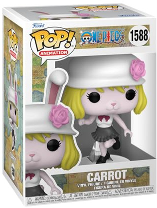 Funko POP! Animation: One Piece - Carrot | Offizielles Anime Merch - Vinyl Sammelfigur als Regal Deko - Geschenkidee zum Geburtstag für Fans und Sammler