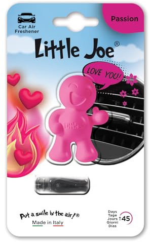 Little Joe OK Mini-Blister +/- 45 Tage frischer Duft im Auto/fresh Air in the Car/parfum frais dans la voiture/profumo fresco in macchina (Pink/Passion)