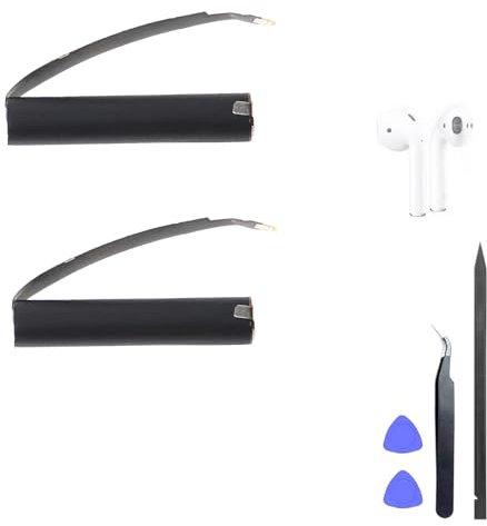 Aousavo Airpods (2 Pieces) Replacement Battery Compatible with (2 Pieces) Airpods 1 and 2 Generation Wireless Earphones Headsets (2 Pieces) Batteries