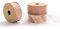 MORSUNBELA Schleifenband Organza 2,5 cm X 9 m Rosa Organzaband Geschenkband Breit altrosa Bänder Hochzeit Seidenband