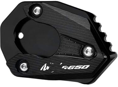 Seitenständer Vergrößerer Für Kawasaki Ninja300 Ninja650 Ninja1000 Ninja 300 650 1000SX Ständer Seitenständer Pad Vergrößern Verlängerung Fußplatte