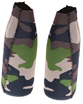 Bierflaschenkühler, Neopren, Tarnmuster, 2 Stück