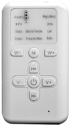 PAGJHRFJG Mini Carte Son M11 10 Modes de Changement de Son Bluetooth Micro-USB Changeur de Voix pour L'Enregistrement de Karaoké Anchor