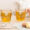 Wanapix | Pack 2 Tazas de Té Personalizadas con Nombre Grabado | Cristal para infusiones | Capacidad 25 cl | Vidrio templado extra resistente | Aptas para Lavavajillas y Microondas | Love Floral