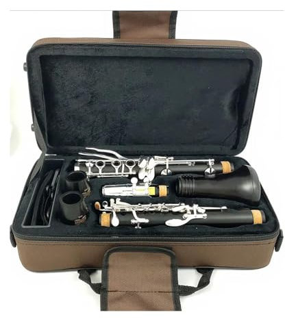 Flöte Ebenholz C Kupfernickel Halbflöte Versilbert