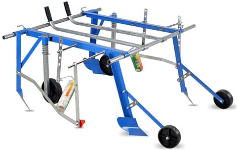 Handgezogene Mulchfolienmaschine für einstellbare Tiefe, automatisches Mulchen in Gewächshäusern, Gärten, Obstgärten