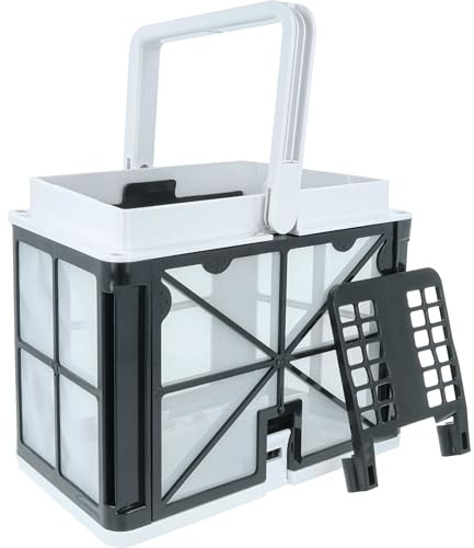 vhbw Filterkorb mit Motorschutz kompatibel mit Dolphin Liberty 300 | S50, 200 Poolsauger, Poolroboter - 23,5 x 14,5 x 18 cm