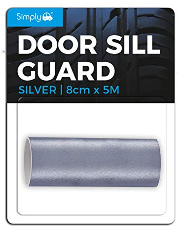 Simply DS-1405S Door Sill Guard, Silver
