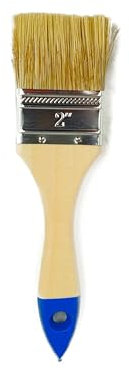 12 Pinsel Flachpinsel 50 mm Malerpinsel Lackpinsel Lackierpinsel Naturborsten