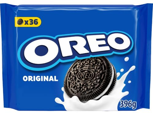Oreo Original - 396 g | Une combinaison irrésistible de cacao et de crème vanille, idéale pour les collations et les dégustations entre les heures