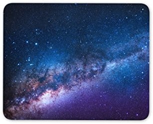 Destination Vinyl Ltd Galaxy Mouse Mat Pad - Milky Way Space Stars Fun PC Computer #8499