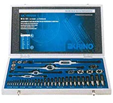 Krino Assortimento a Filettare Valigetta M 3-18