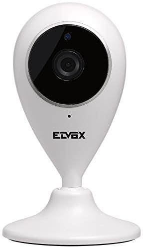 Vimar 46238.027A Telecamera wifi per videosorveglianza con funzioni rilevatore di movimento e invio notifiche, Drop a colori Day & Night HD, con alimentatore a spina incluso