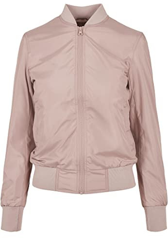 Urban Classics Ladies Light Bomber Jacket, duskrose, 5XL