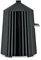 Alessi MDL07 B/UK Presse-agrumes électrique en plastique Noir