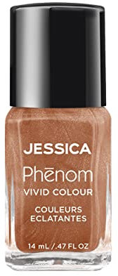 JESSICA Phenom Vivid Colour Nail Polish, Caramel Drizzles 14ml