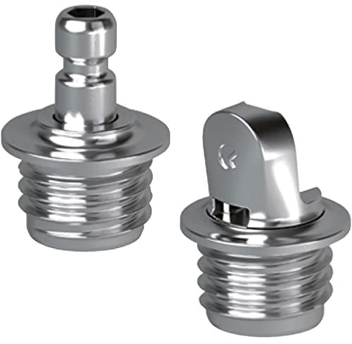 K12 Adapter Klappenstütze/Klappenbeschlag aus Zamak, zum einschrauben