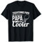 Tischtennis Papa Schläger Tischtennisspieler T-Shirt