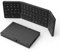 BRIMFORD Foldable Bluetooth Keyboard, Foldable Wireless Portable Keyboard with Numeric Keypad, USB-C Rechargeable Travel Keyboard for Laptop,Tablet,iPad,Smartphone(Black)
