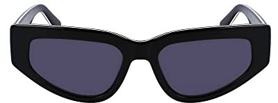 Calvin Klein Jeans Women's Sunglasses CKJ23603S - Black with Solid Grey Lens