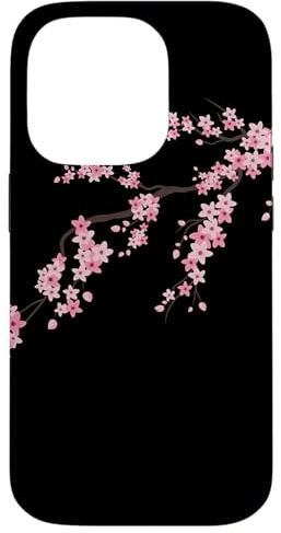 Japanese Sakura Anime Pretty Flower Florist Cherry Blossom Case for iPhone 14 Pro