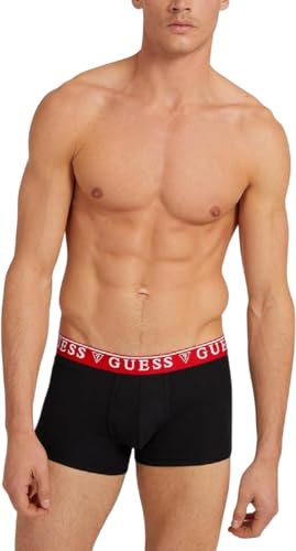 Guess Brian Hero - Herren Boxershorts aus Stretch-Baumwolle, 3er Pack