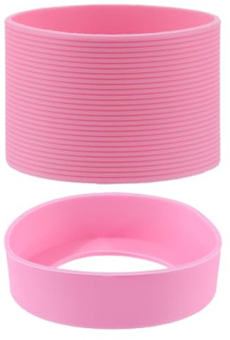 GORGECRAFT Double Protective Silicone Boot Sleeve Cover Base Tumbler 12-24oz Universal Anti-Slip Water Bottle Cup Bottom Protector Accessories for Compatible with Many Brand Water Bottle