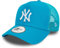 New Era A-Frame Mesh Trucker Cap - New York Yankees Sky Blue