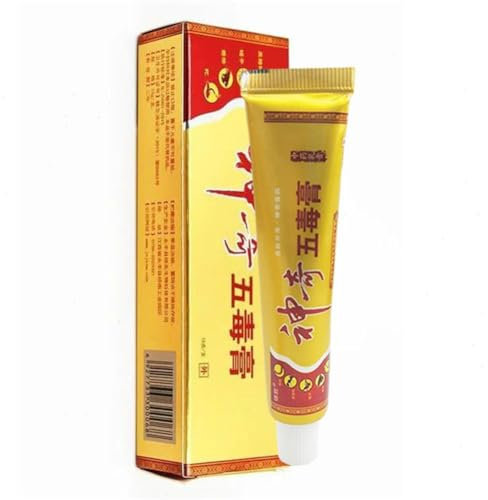 15 g de pommade toxique Magic Five, traitement de pommade médicinale magique pour semis à usage externe pour les champignons, crème pour l'eczéma pour l'inconfort cutané causé par la
