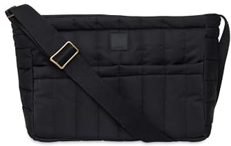 Jollein Kinderwagen Tasche - Black - Für Kinderwagen und Buggy - Mom Bag - Babytasche Multifunktional - Schwarz