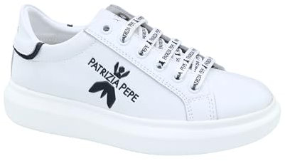 Patrizia Pepe Damen PPJ210 Sneaker, Weiß, 41 EU