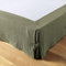 Cache sommier 140x190 cm Gaze de Coton Romarin