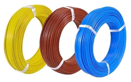 Cable de compensación de línea de medición de Alta Temperatura, Aislante de PTFE de 2 núcleos Tipo K/T/J 2 * 0,3/2 * 0,5mm, Cable termopar blindado (Color : T Type, Size : 10M_0.5MM)