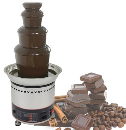 Chocolate Fountain Machine, Chocolate Fountain Cover Chocolate Fondue Fountain Sturdy, for Party Wedding Buffet Equipment
