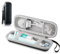 TUNYINSH Elektrische Zahnbürste Reiseetui für Oral B/Oral-B Pro/Phlips Sonicare Electric Toothbrush, Tragbare Hartschalen eise-etui für oral b aufsteckbürsten und Zubehör