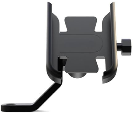 Motorrad-Navigationshalterung Motorrad Handy Halter GPS Navigator Rückspiegel Lenker Halterung Für Honda Für Forza 125 250 300 350 750(M Black)
