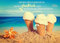 Gutsch Verlag Sommerliche Glücks-Postkarte: Inspirierendes Lebensweisheit-Zitat, Strand & Meer Motiv - Sonne, Sand & Entspannung für Freude und Optimismus