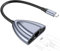 CIXUN Adaptateur USB C vers Ethernet avec chargement, hub USB-C 3 en 1 1 avec prise audio 3,5 mm et USB C 2.0 jusqu'à 480 Mbps, adaptateur Gigabit RJ45 vers USB C Ethernet pour ordinateur portable,