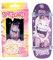 SPITBOARDS 34mm Fingerboard Oldschool Cruiser Pro Complete Setup, Pre-Assembled 5-Layer Wood, Pro Trucks, Soft Urethane 60D Bearing Wheels, Real-Wear Graphics, Lasered Foam Tape 'Milk Bottle'