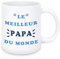 EGHTvmok Idee Cadeau Fete des Peres Personnalisé Cadeau Papa Original Anniversaire Cadeaux Fête des Peres Original Idée Cadeaux Jeune Papa Noel Noël Saint Valentin Homme Mug Tasse