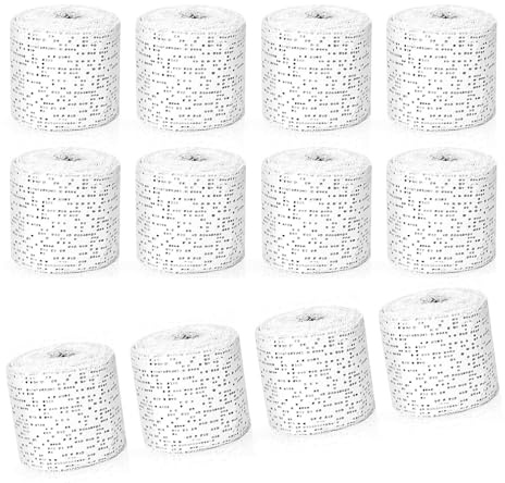 12 Stücke Pflaster Bandagen Rolle Schnell Trocknende Weiße Tuch Gaze Wrap Streifen Für Bauch Casting Maske Machen Skulpturen Tuch Rolle