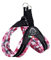 Tre Ponti Geschirr Easy Fit Soft Mesh mit Click Verschluss in div. Farben und Größen, Farbe:Camouflage pink, Größe:Gr 3.5/45-48cm / bis 9kg