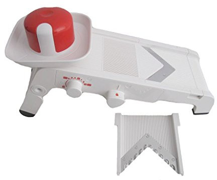 TUPPERWARE Chef Mando-Chef D202 Mandolino P 20671 Mandolino Blanc/rouge