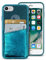 Puro IPC747CSHINEPDKGRN Shine Pocket Schutzhülle für Apple iPhone 6/6S/7/8 Grün