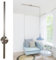 Lightswing® Single Aufhängesystem für eine Hängelampe - Edelstahl - 90 cm - Beweg deine Hängeleuchte Mühelos - Einfache Installation - Hängelampe Esstisch - Pendellampe Verstellbar - Hängeleuchte