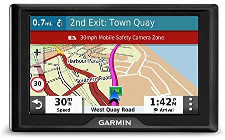 Garmin Drive 52 UK MT-S 5 Inch Sat Nav with Map Updates for UK and Ireland, Live Traffic and Speed Camera and Other Driver Alerts