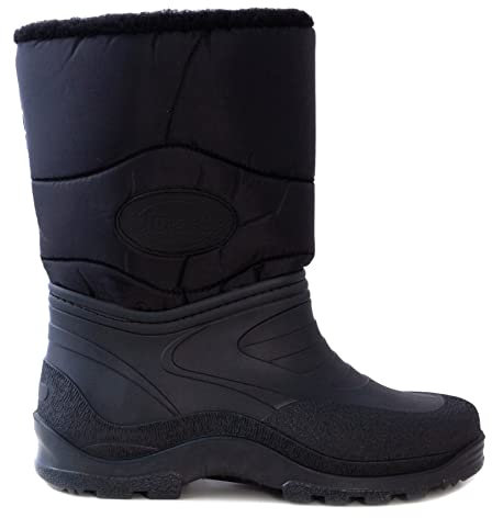 Toocool - Scarponi Uomo Donna Doposci Imbottiti Impermeabili Stivali Neve Caldi Unisex Sci [36,Nero]