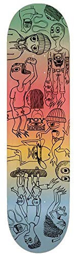 Toy Machine Skateboards Characters Skateboard Deck 21 cm