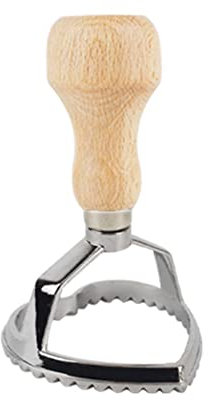 Szaerfa Ravioli Cutter Set, Pasta Press Kitchen Attachment Kit Ravioli Maker Mold Tool Ravioli Stamp Set Pastry Wheel Set, Cake Biscuit Cookie Mold (Heart-Shape)